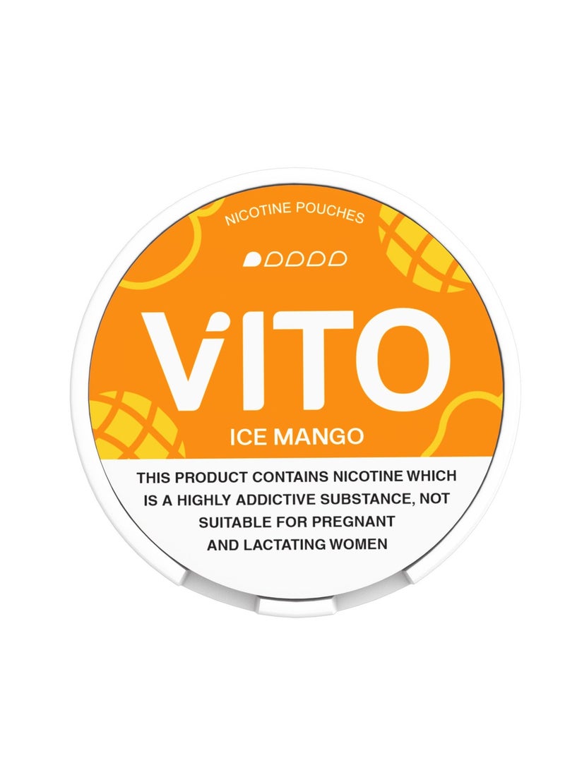VITO ice mango 3mg nicotine pouches - Image 1